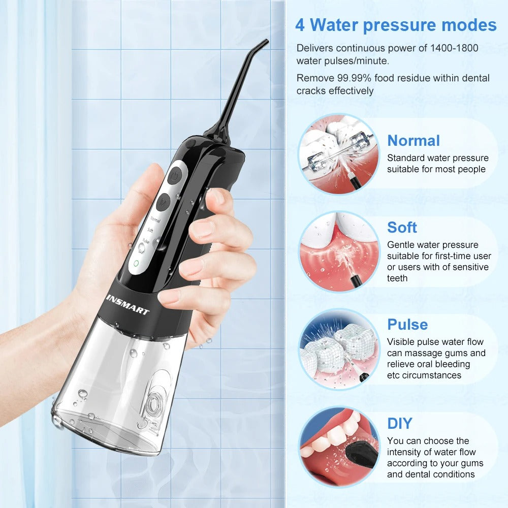 INSMART Oral Irrigator Dental Water Flosser